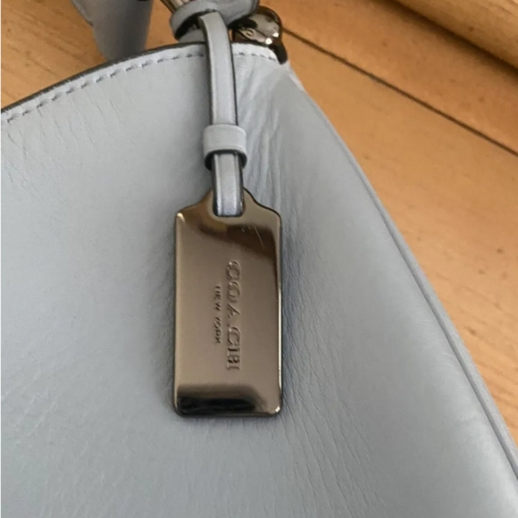 Coach Nomad Crossbody Hobo Bag Cornflower Blue 36026 - Picture 6 of 9